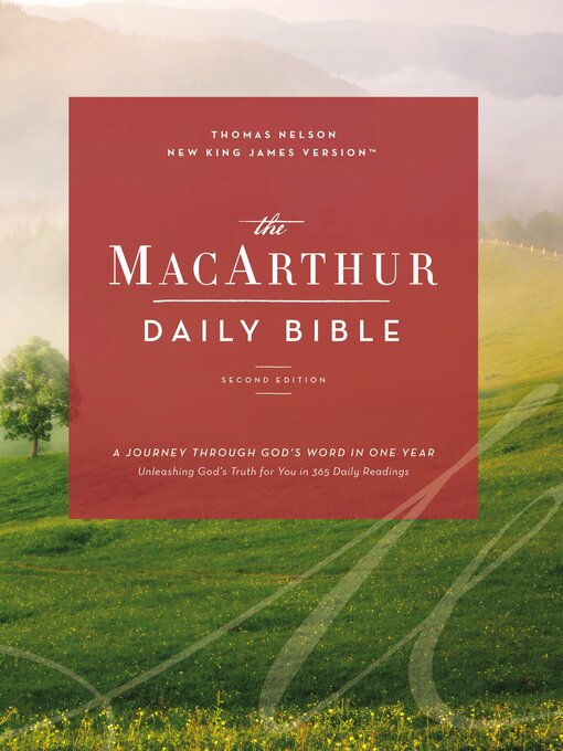 Title details for The NKJV, MacArthur Daily Bible by Thomas Nelson - Wait list